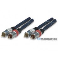 Cable Audio doble RCA macho a doble RCA macho de 1.5 m